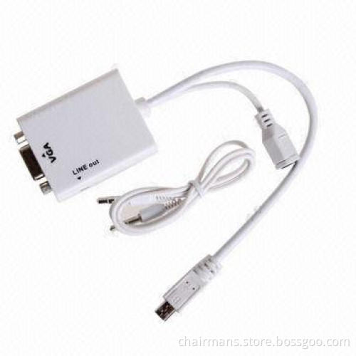 S3 MHL Adapter to VGA HD for I9300 S4I9500 NOTE2 MHLX N7100